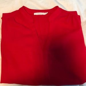 Red Lush shirt dress in size medium
